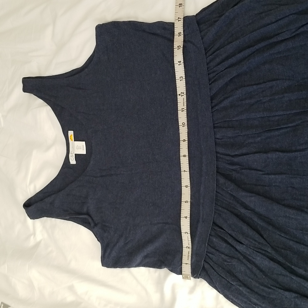 Heather Blue Dress with Pockets EUC - Picture 6 of 8